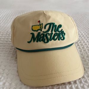 The Masters Yellow Retro Type Hat